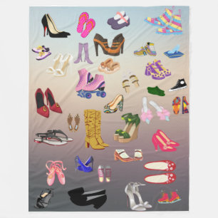 Schuhe Fleecedecke