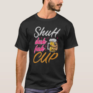 Schuhe für Cup Bier faul süß Faultier T-Shirt
