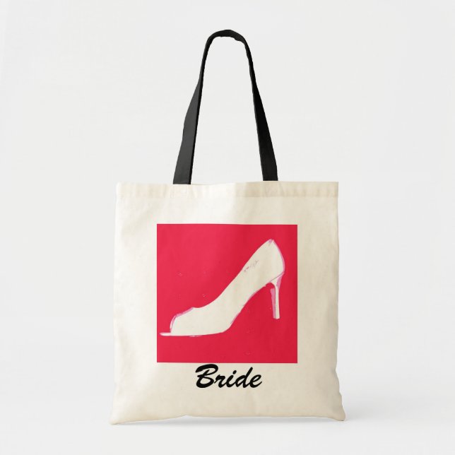 Schuhe für die Braut Tragetasche (Vorne)