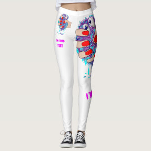 Schuhe i am covid free leggings