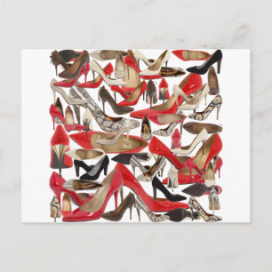 schuhe postkarte