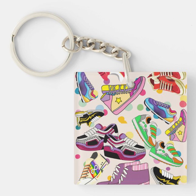 Schuhe Schlüsselanhänger (Vorderseite)