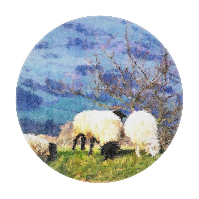 SCHUHE SCHNEIDEBRETT (Vorderseite)