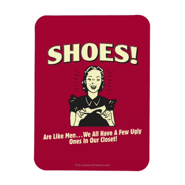 Schuhe: Sind wie Männer Magnet (Vertikal)