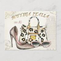 Schuhe, Taschen und Brillen