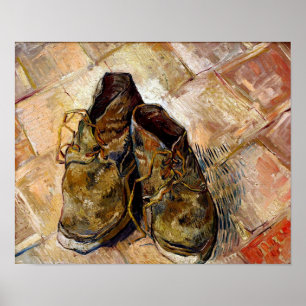 Schuhe Van Gogh 1888 Poster