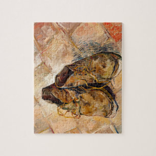 Schuhe von Van Gogh Gemälde Art Puzzle