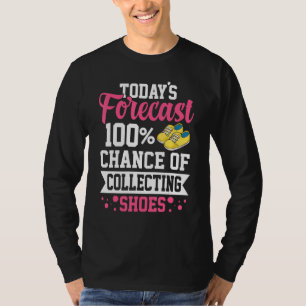 Schuhkollektor sammelt Schuhe Sneaker Pair Quote T-Shirt