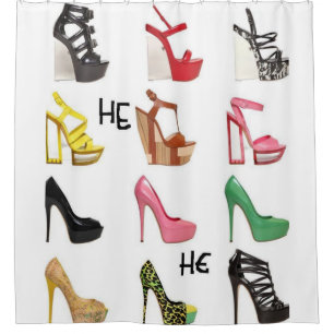 Schuhparadies für Teenager Duschvorhang
