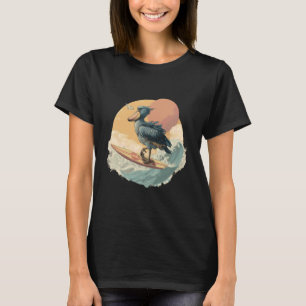 Schuhschnabel Afrikanischer Vogel Tier Storch Lieb T-Shirt