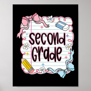 Schul-Coutique-Bow für die zweite Klasse zurück zu Poster