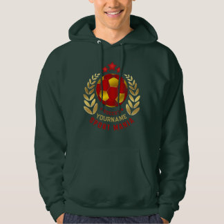 Schul-Fußballgeist Hoodie
