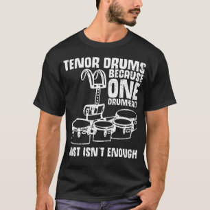 Schul-Marschkapelle Tenor-Trommeln Lustiger Schlag T-Shirt