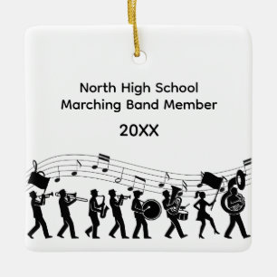 Schul-Marschkapellenmitglied Keramikornament