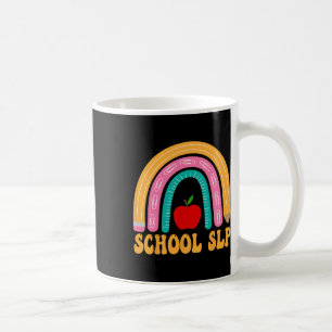 Schul-Regenbogen-Bleistift Frauen Kk zum Schulauft Kaffeetasse