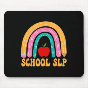 Schul-SLP-Regenbogenstift-Frauen-Byck-To-School-Ap Mousepad