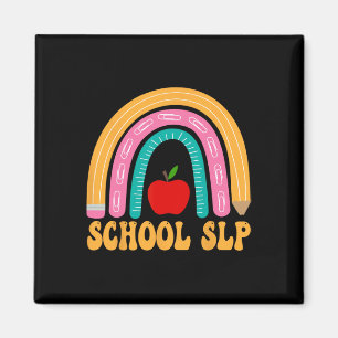 Schul-SLP-Regenbogenstift Frauen Byck Zur Schule A Magnet