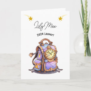 Schulabbrecher Steam Punk Back Pack Karte