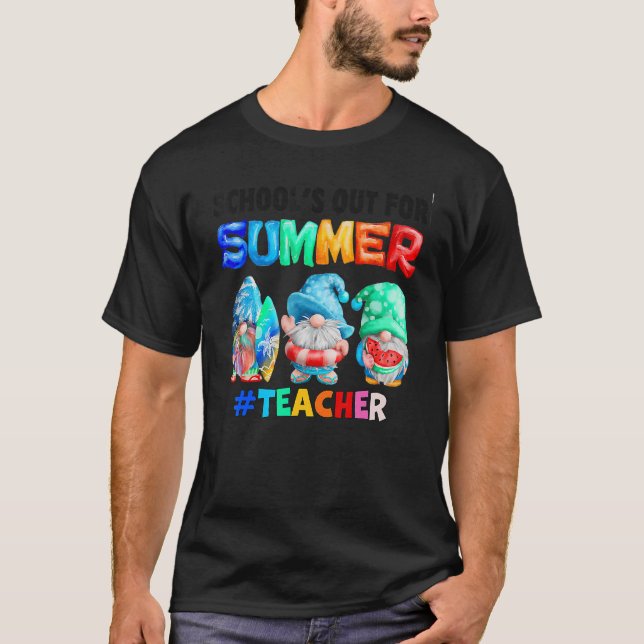 Schulabbruch im Sommer Lehrer - Urlaub 1 T-Shirt (Vorderseite)