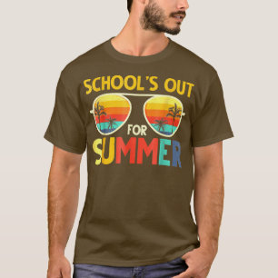 Schulabend für den Sommer glücklich am letzten Sch T-Shirt
