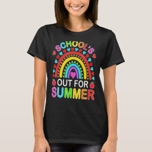 Schulabend für den Sommer glücklich am letzten Sch T-Shirt