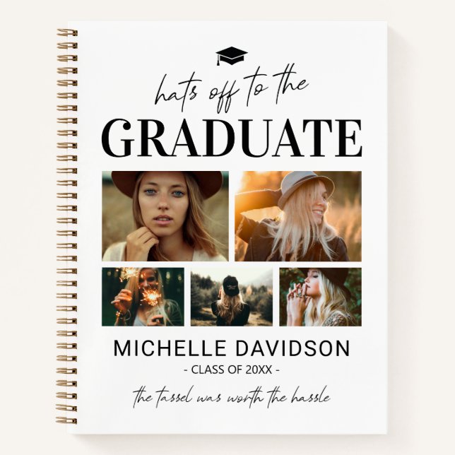 Schulabgänge 2025 Abschluss Gästebuch Notizbuch (Vorderseite)