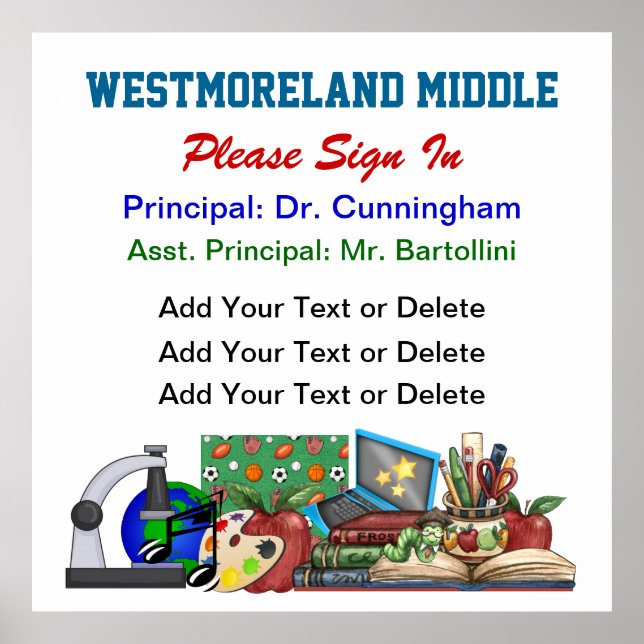 Schulabmeldung in Hauptplakat - SRF Poster (Vorne)