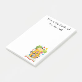 Schulabteilung für Stipendiatinnen und -abende nac Post-it Klebezettel