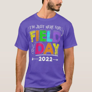 Schulalltag Lehrerin ich bin nur hier für Feld D T-Shirt