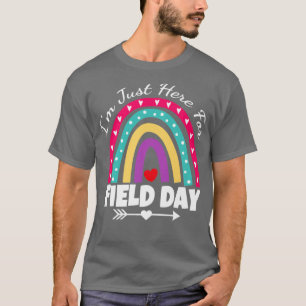Schulalltag Lehrerin ich bin nur hier für Feld D T-Shirt