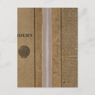 Schulatlas mit moderner Geografie Postkarte