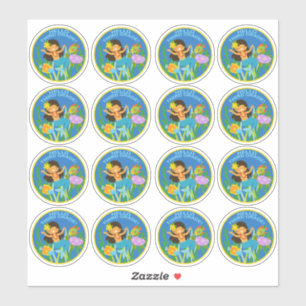 Schulaufkleber Hallo Dritte Klasse! Aufkleber