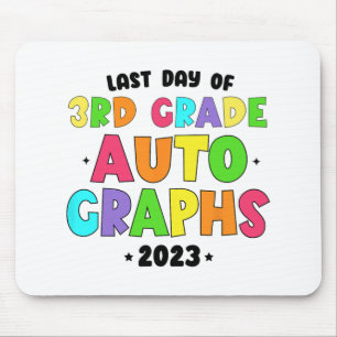 Schulautografien am letzten Tag Mousepad