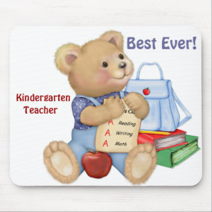 Schulbär - Kindergarten Mousepad