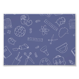 Schulbedarf Zurück Zur Schule, Zurück Zur Schule Fotodruck