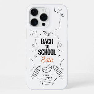 Schulbeginn-Typografie-Design iPhone 16 Pro Max Hülle