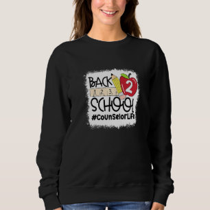 Schulberater an der Schule zurück Sweatshirt