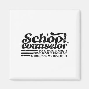 Schulberater an manchen Tagen super an manchen Tag Magnet