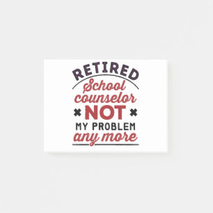 Schulberater nicht mehr mein Problem Post-it Klebezettel