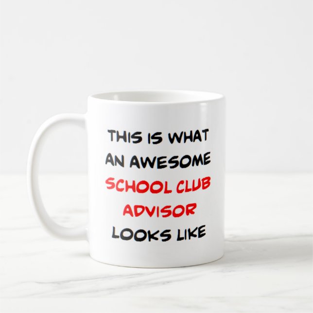 Schulberater, phantastisch kaffeetasse (Links)