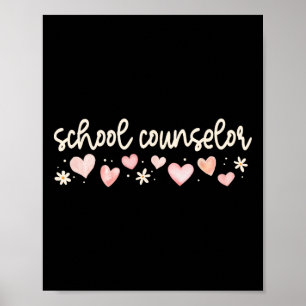Schulberater Valentinstag Beratung Therapie Poster