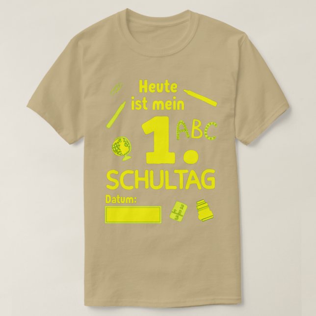 Schulbesuch 2020 Schüler T-Shirt (Design vorne)