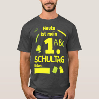 Schulbesuch 2020 Schülerklasse 1 T-Shirt