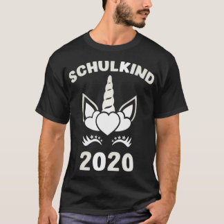 Schulbesuch Beginn der Schulkinderklasse 1 T-Shirt
