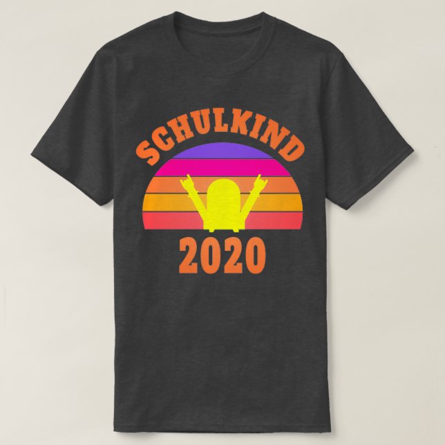 Schulbesuch Vintag T-Shirt (Design vorne)