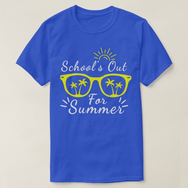 Schulbesuche für den Sommer des Lehrers am letzten T-Shirt (Design vorne)