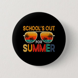 Schulbesuche für den Sommer des letzten Schultages Button