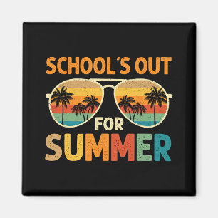 Schulbesuche für den Sommer des letzten Schultages Magnet