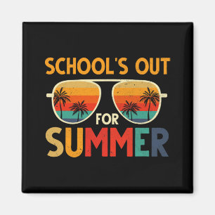 Schulbesuche für den Sommer des letzten Schultages Magnet