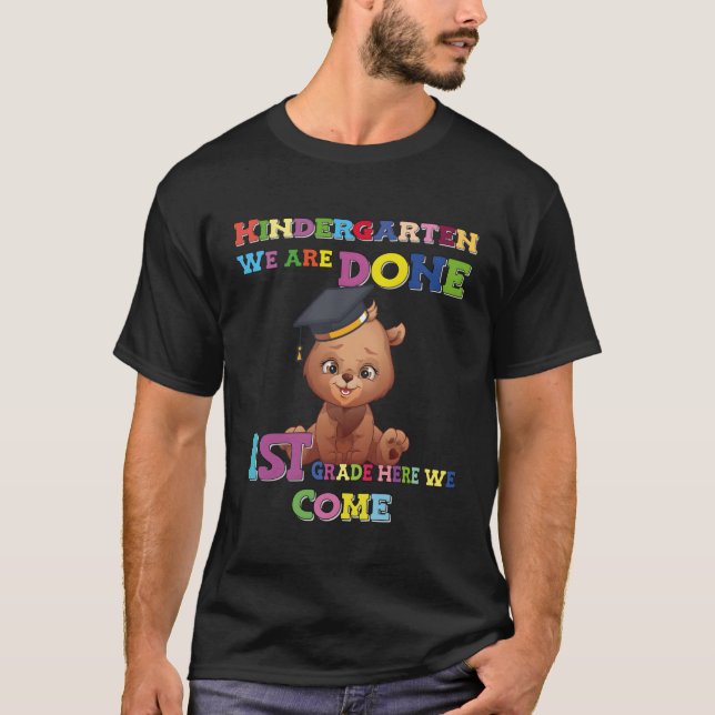 Schulbesucherbär T-Shirt (Vorderseite)